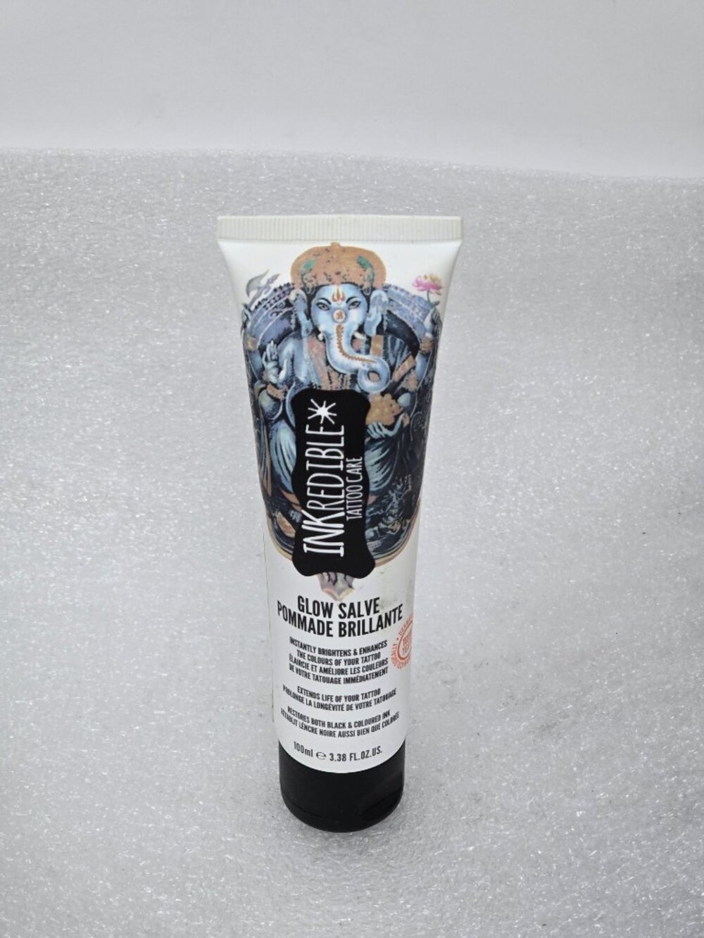 Inkredible Tattoo Care Glow Salve Enhances Tattoo Colors & Longevity 3.38 oz